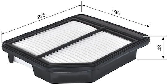 Filtru De Aer Bosch F 026 400 472
