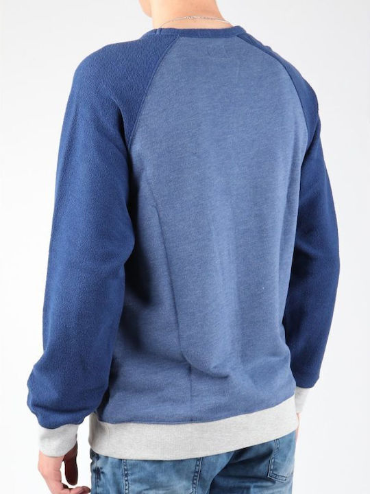 Kinder-Sweatshirt Blau Graphic Crew