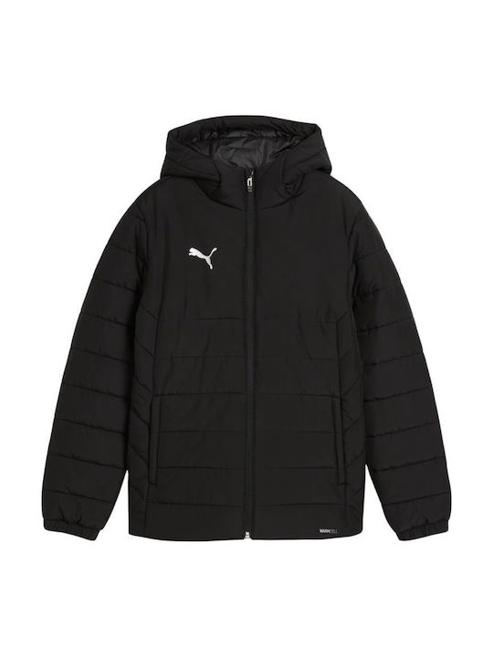 Παιδικό Αθλητικό Μπουφάν με Κουκούλα Black Padded