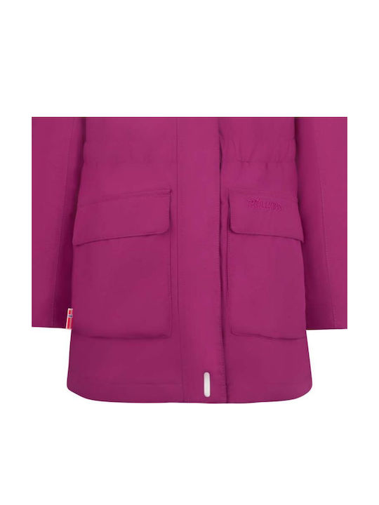 Wasserdichtes Kinderjacke Lässig Rosa