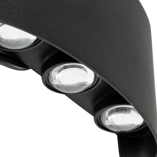kelvo SIXOAD Wall-Mounted Outdoor Lighting LED IP65 18W with Natural White Light 17x4x8cm
