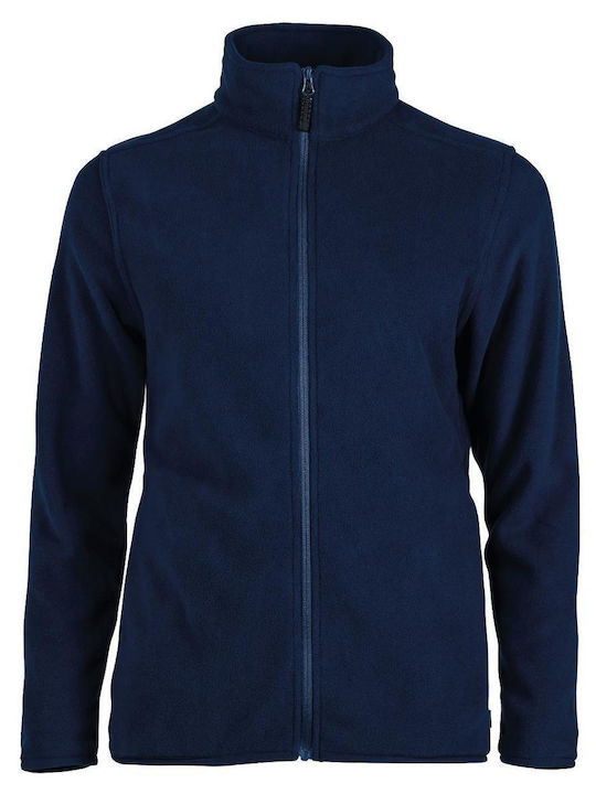 STOP Ζακέτα Εργασίας Fleece Navy Μπλε