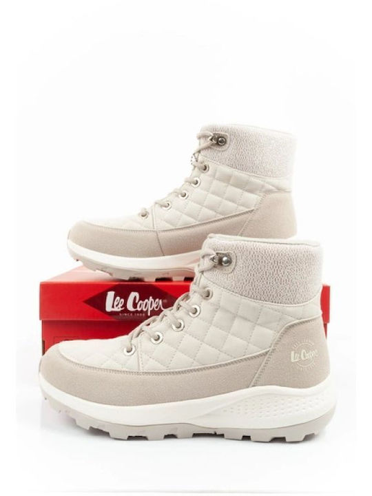 Lee Cooper Men's Hiking Boots Beige
