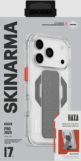 Skinarma 360 Vollschutz Kunststoff Transparent (iPhone 17 Pro)