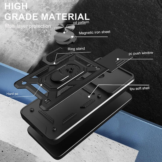 Magnetic Back Cover Albastru (Oppo A5)