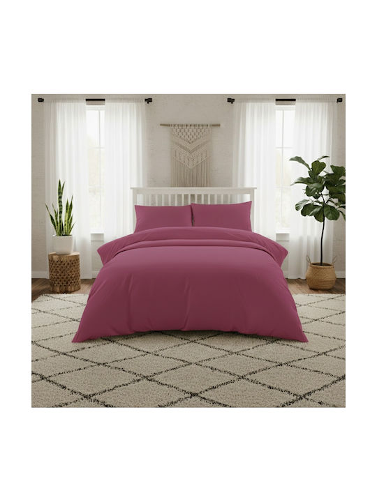Melinen Lavish Pillowcase Set with Envelope Cover Apple 53x72cm.