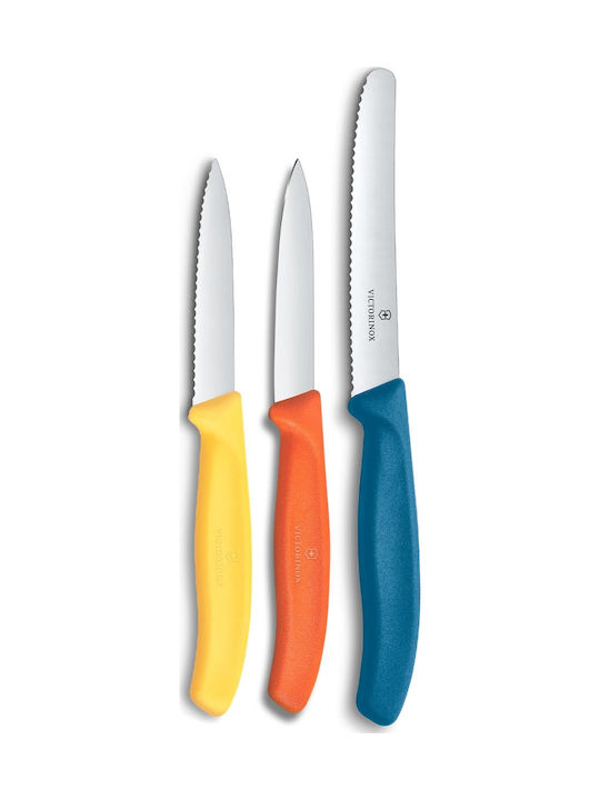 Victorinox Swiss Classic Knife Set from Stainless Steel 3pcs