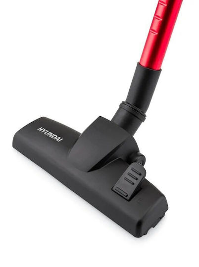Hyundai Vc609 Ηλεκτρική Σκούπα 2 σε 1 Stick & Χειρός Κόκκινη