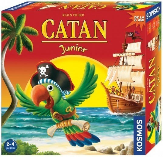 Board Game Catan Τζούνιορ for 2-4 Players 6+ Years Old Kaissa