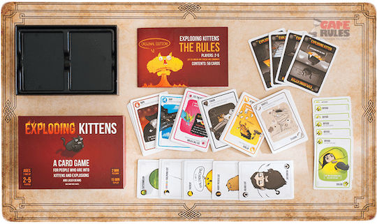 Настолна игра Original Edition за 2-5 играчи 7+ години (EN) Exploding Kittens