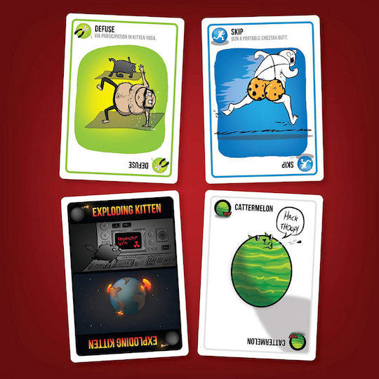 Настолна игра Original Edition за 2-5 играчи 7+ години (EN) Exploding Kittens