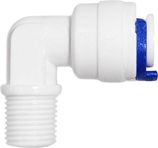 QWaterFilters Quick-1/4" NPT-1/8" Männliche Ecke für Wasserfilter