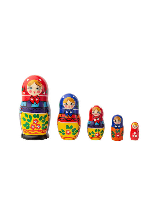 Azhna Διακοσμητική Κούκλα από Ξύλο 15.5cm