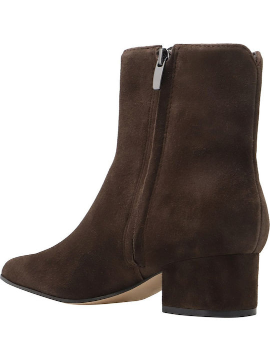 Maribu 20 Suede Women's Ankle Boots Brown