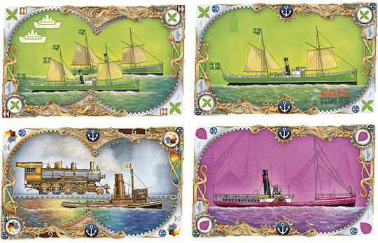 Board Game Ticket To Ride: Rails & Sails for 2-5 Players 10+ Years Old (EN) Days of Wonder