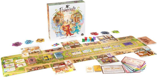 Board Game Flamecraft for 1-5 Players 10+ Years Old Kaissa