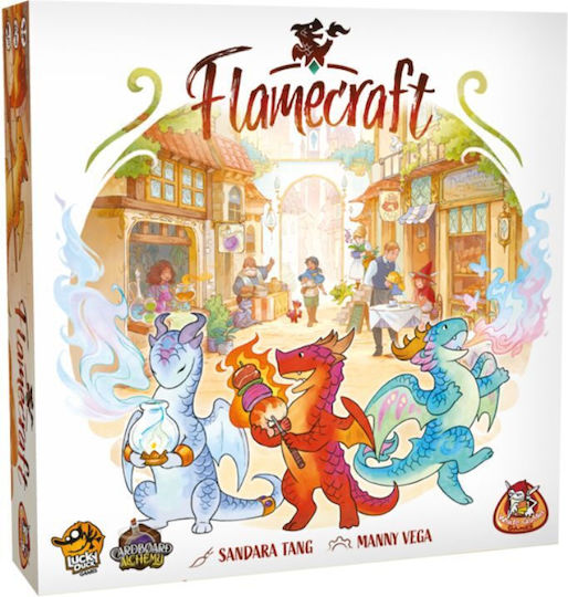 Board Game Flamecraft for 1-5 Players 10+ Years Old Kaissa
