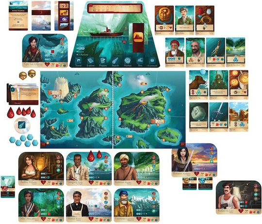 Настолна игра Sleeping Gods за 1-4 играчи 13+ години (EN) Red Raven Games