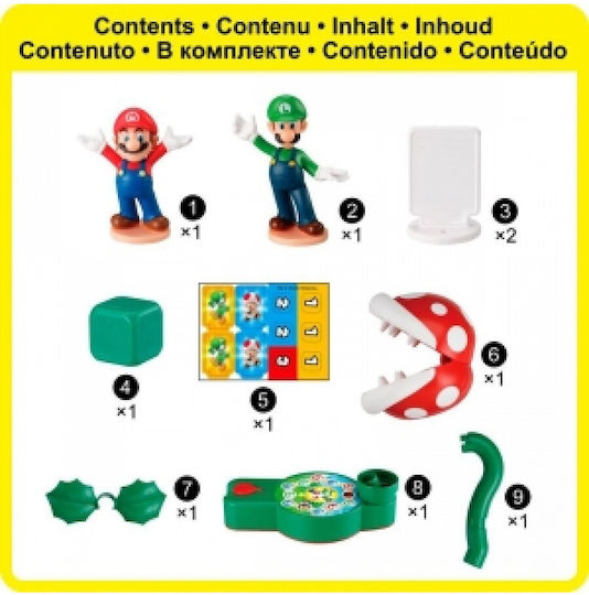 Board Game Super Mario Piranha Plant Escape for 2-4 Players 4+ Years Old (EN) Epoch Toys