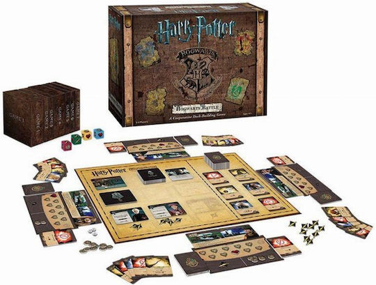 Board Game Harry Potter Hogwarts Battle Deck-Building for 2-4 Players 11+ Years Old (EN) USAopoly