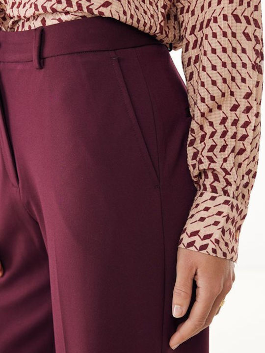 Women's Fabric Trousers Poppy