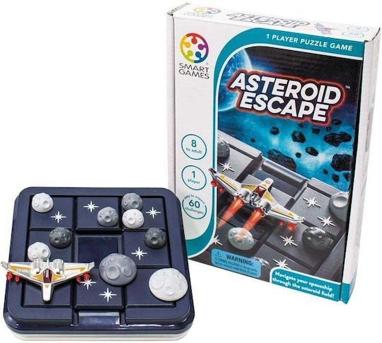 Επιτραπέζιο Παιχνίδι Διάστημα Asteroid Escape για 1 Παίκτη 8+ Ετών (EN) Smart Games