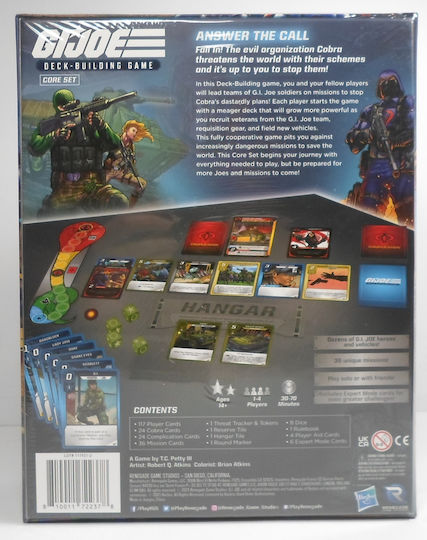 Επιτραπέζιο Παιχνίδι GI Joe Deck Building για 1-4 Παίκτες 13+ Ετών (EN) Renegade Game Studios
