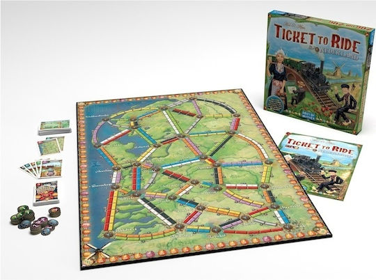 Spiel Erweiterung Ticket to Ride: Ολλανδία für 2-5 Spieler 8+ Jahre (EN) Days of Wonder