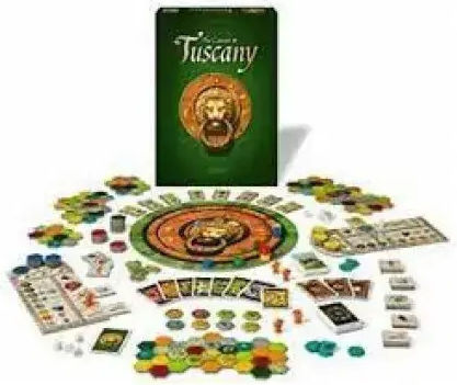 Board Game The Castles of Tuscany for 2-4 Players 10+ Years Old (EN) Ravensburger