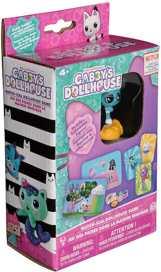 Board Game Gabby's Dollhouse Match-ical Game for 2 Players 5+ Years Old (EN) Spin Master