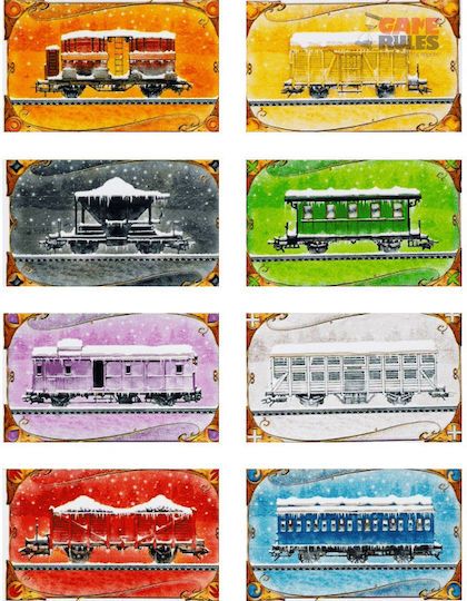 Board Game Ticket to Ride: Σκανδιναβικές Χώρες for 2-3 Players 8+ Years Old (EN) Days of Wonder