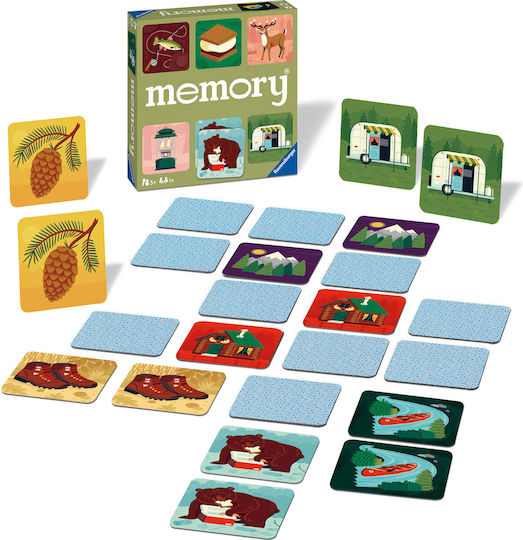 Board Game Great Outdoors Memory for 1+ Players 4+ Years Old (EN) Ravensburger