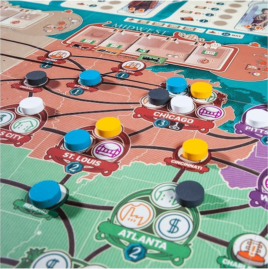 Board Game Carnegie for 1-4 Players 12+ Years Old (EN) Pegasus Spiele