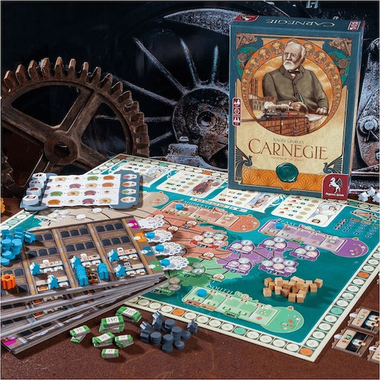 Board Game Carnegie for 1-4 Players 12+ Years Old (EN) Pegasus Spiele
