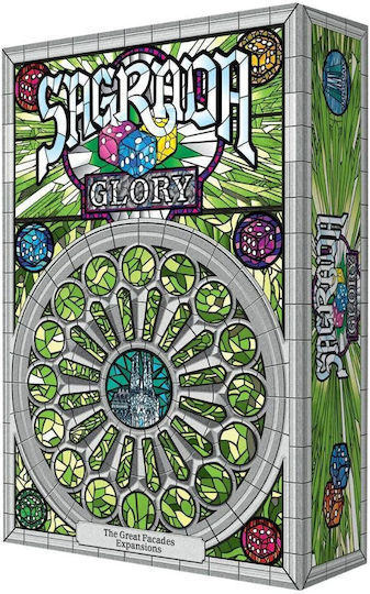 Game Expansion Sagrada: The Great Facades – Glory for 2-4 Players 10+ Years Old Floodgate Games