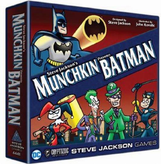 Настолна игра Munchkin Presents Batman за 3-6 играчи 10+ години (EN) Steve Jackson Games