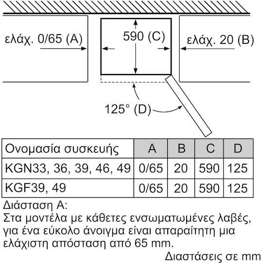 Pitsos 305лт В186xШ60xД66см. Inox PKNB36NLE0