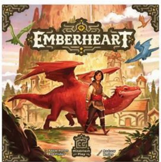 Board Game Emberheart for 2-4 Players 12+ Years Old (EN) Mindclash Games