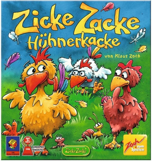 Επιτραπέζιο Παιχνίδι Zicke Zacke για 2-5 Παίκτες 4+ Ετών (GER) Playhouse