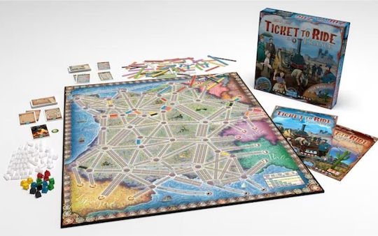 Game Expansion Ticket to Ride France & Old West for 2-3 Players 8+ Years Old (EN) Days of Wonder