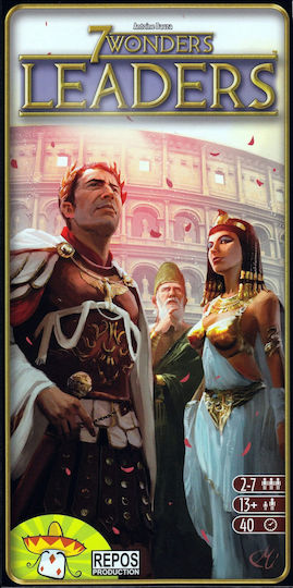 Spiel Erweiterung 7 Wonders (Second Edition): Leaders für 3-7 Spieler 12+ Jahre (EN) Repos Production