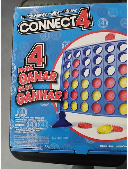 Board Game Επιτραπέζιο Παιχνίδι Connect 4 for 2 Players 6+ Years Old (ES) Hasbro