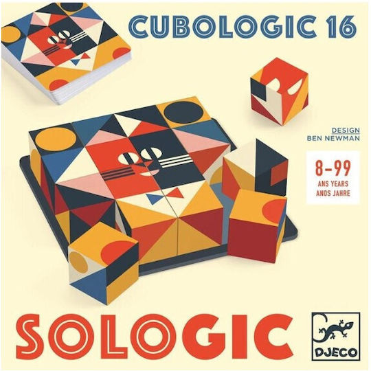 Επιτραπέζιο Παιχνίδι Cubologic για 1 Παίκτη 8+ Ετών Djeco