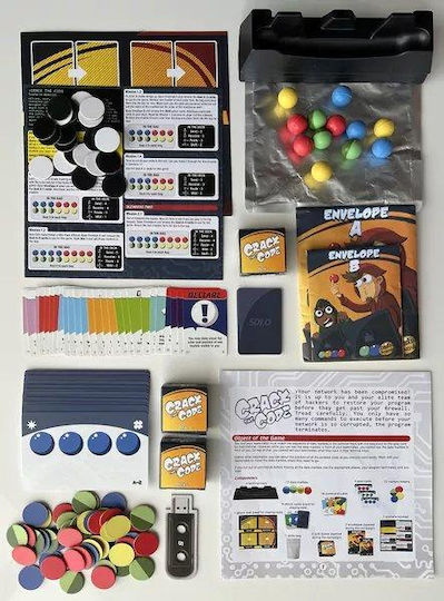 Настолна игра Crack the Code за 1-4 играчи 14+ години (EN) Indie Boards And Cards
