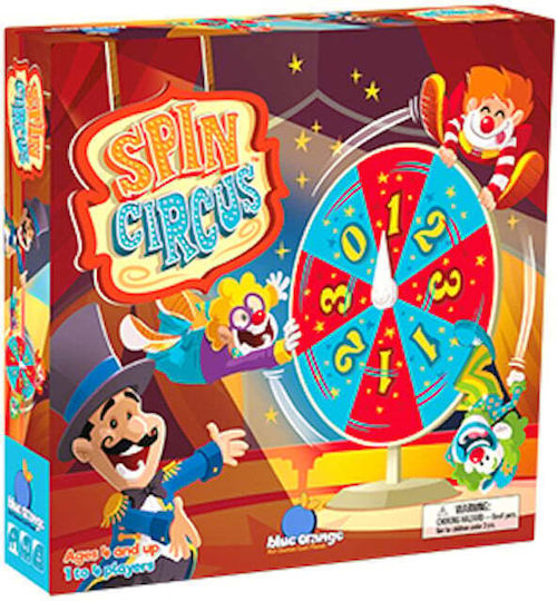 Επιτραπέζιο Παιχνίδι Spin Circus για 2-5 Παίκτες 4+ Ετών Blue Orange Games