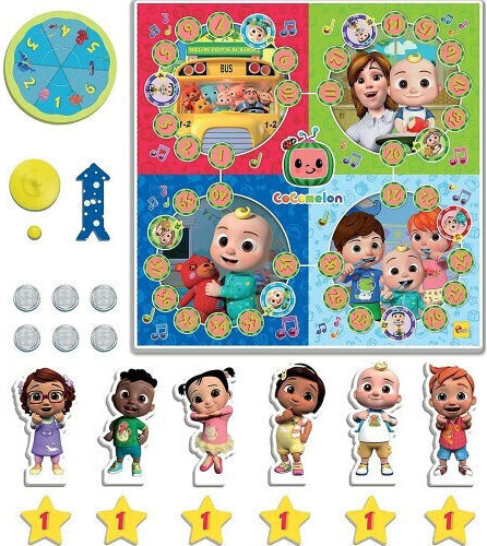 Настолна игра Cocomelon Daily Routine за 2-6 играчи 3+ години (EN) Lisciani Giochi
