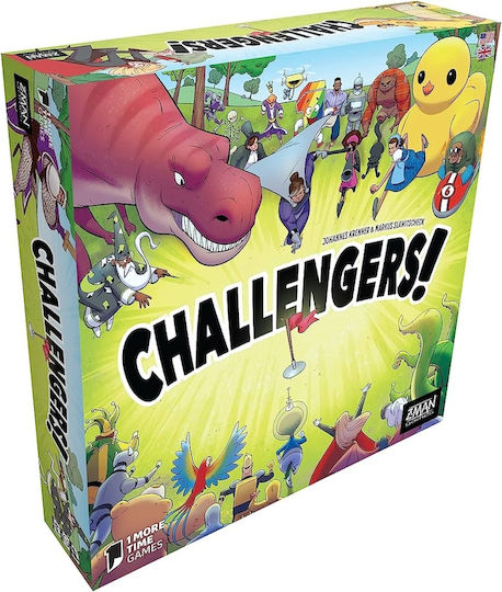 Επιτραπέζιο Παιχνίδι Challengers! για 1-8 Παίκτες 8+ Ετών (EN) Z-Man Games