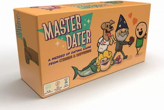 Brettspiel Master Dater Base Game für 3-6 Spieler 13+ Jahre (EN) Joking Hazard