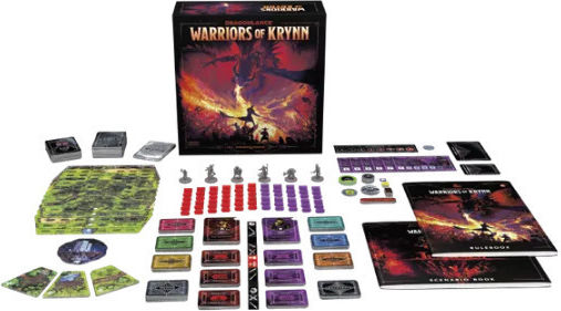 Board Game Dragonlance: Warriors of Krynn for 2-5 Players 12+ Years Old (EN) Dungeons & Dragons