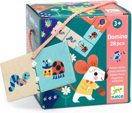 Brettspiel Domino Small Animals 3+ Jahre Djeco